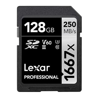 Lexar Professional 1667x V60 UHS-II SDXC