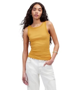 Madewell Women's Brightside High Neck Tank