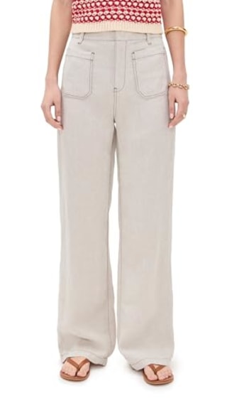 Madewell Women's Patch Pocket Flare Pants
