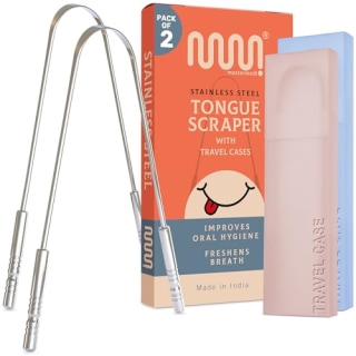 MasterMedi Tongue Scraper with Travel Case