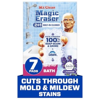 Mr. Clean Magic Eraser 2 in 1 Bathroom Cleaning Sponge (Pack of 7)