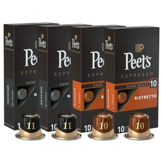 Peet's Coffee Dark Roast Espresso Capsules Variety Pack