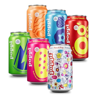 Poppi Sparkling Prebiotic Soda in New Obsessions (Pack of 12) 