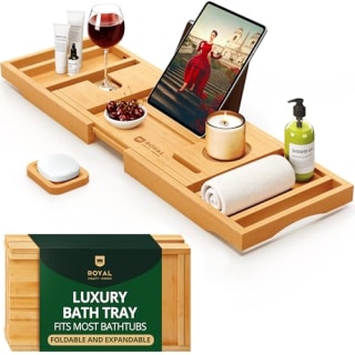 Royal Craft Wood Luxury Bathtub Caddy
