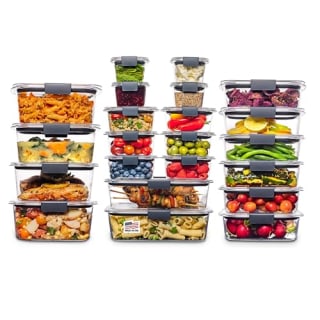 Rubbermaid Brilliance BPA-Free 44-Piece Food Storage Containers