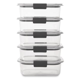 Rubbermaid Brilliance Set of 5 Food Containers