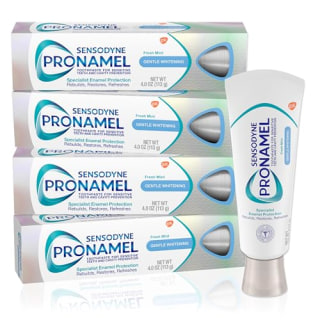 Sensodyne Pronamel Gentle Teeth Whitening Enamel Toothpaste (Pack of 4)