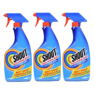 Shout Advanced Spray and Wash Laundry Stain Remover Gel (Pack of 3)