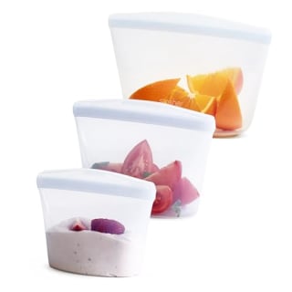 Stasher Premium Silicone Reusable Food Storage Bags 3-Pack