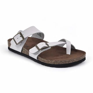 White Mountain Gracie Signature Comfort-Molded Footbed Sandal