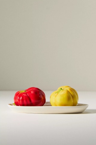 Rina Stoneware Salt & Pepper Shakers