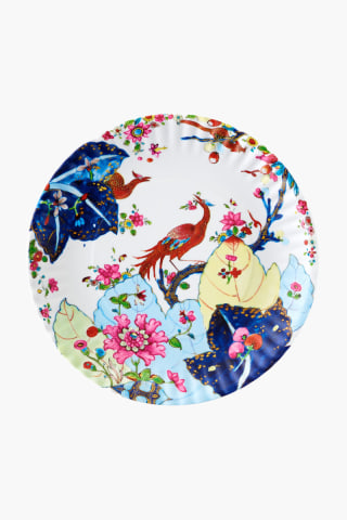 Tuckernuck Tobacco Leaf Melamine Plates (Set of 4)