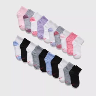 Hanes Girls' 20-pack Ankle Socks 