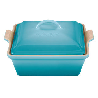 Le Creuset Stoneware Heritage Covered Square Casserole