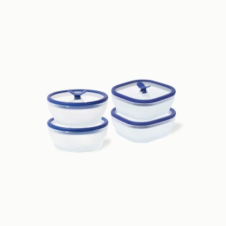 Anyday 8-Piece Glass Food Storage Set