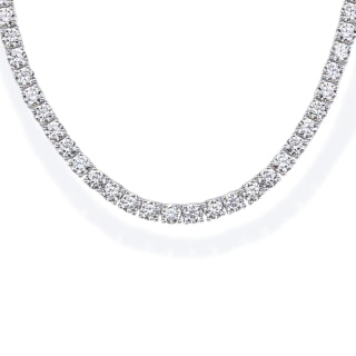 Pavoi Simulated Diamond Tennis Necklace