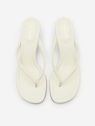 Reformation Amelia Thong Wedge Sandal