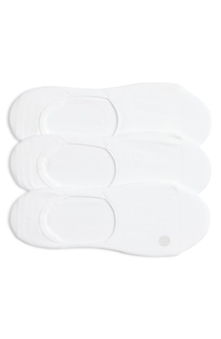 Zella Assorted No-Show Sneaker Socks (3 Pack)