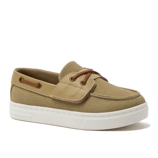 Lands' End Kids Canvas Easy On Boat Shoes