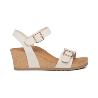 Aetrex Lexa Quarter Strap Wedge