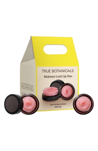 True Botanicals Moisture Lock Glossy Balm Duo