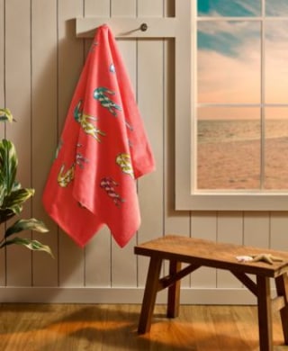 Lacoste Multi Croc Cotton Beach Towel