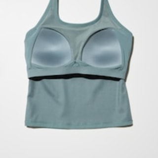 Uniqlo Open Back Halter Bra Top