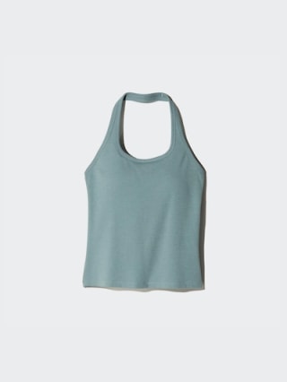 Uniqlo Open Back Halter Bra Top