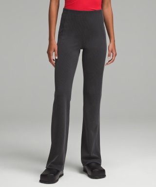 Lululemon Ribbed Softstreme Flared Pant Regular