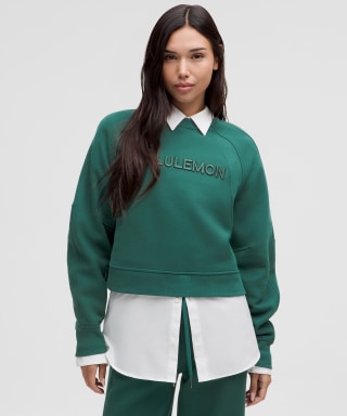 Lululemon Scuba Oversized Pullover Wordmark