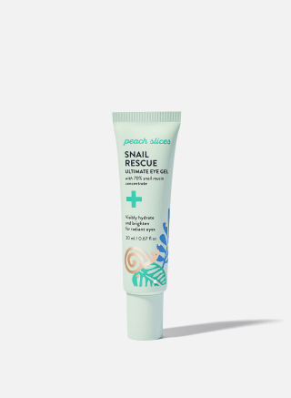 Peach Slices Snail Rescue Ultimate Eye Gel and Super Fade Discoloration Moisturizer