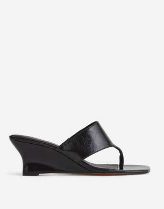 Madewell The Deanna Thong Wedge Sandal