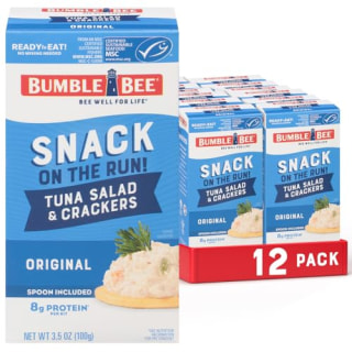 Bumble Bee Snack On The Run! Original Tuna Salad with Crackers Kit