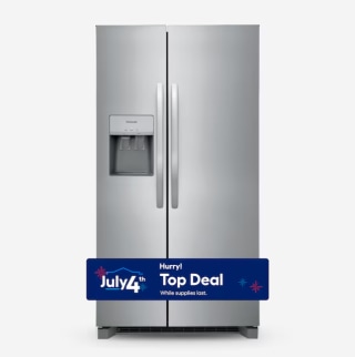 Frigidaire 25.6-Cu. Ft. Refrigerator with Ice Maker, Water and Ice Dispenser