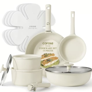 Carote 15 Piece Nonstick Cookware Set