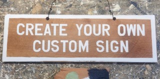 Personalized Wood Sign