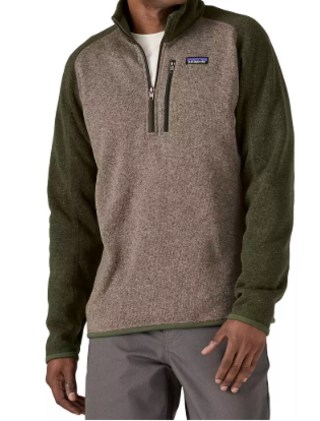 Patagonia Men's Better Sweater 1/4 Zip Fleece Pullover
