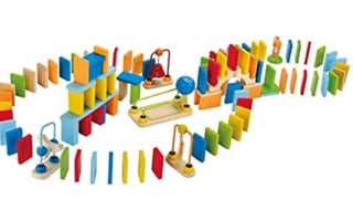 Hape Wooden Domino Ball Set