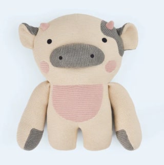 Bearaby Cody Cow Weighted Stuffed Animal