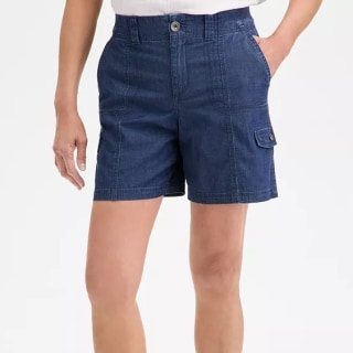 Style & Co Mid-Rise Comfort-Waist Cargo Shorts