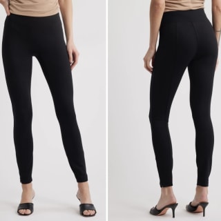 Spanx SuperSmooth PerfectFit Ponte Zip Leggings