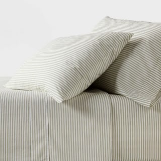 Threshold Organic Percale Sheet Set