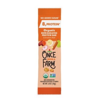 Once Upon a Farm Cinnamon Roll Protein Refrigerated Oat Bar