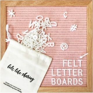 Felt Like Sharing Felt Letter Board