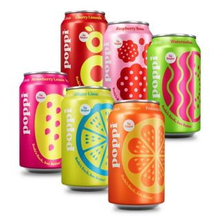 Poppi Prebiotic Soda, 12 Pack Cans