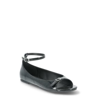 Scoop Open Toed Flats