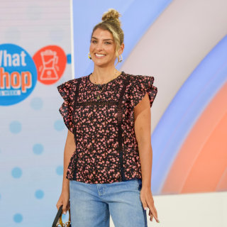 Jessica Simpson Bowie Sleeveless Ruffle Blouse