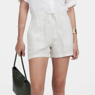 Madewell Drawstring Linen Shorts
