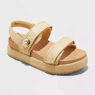 A New Day Women's Tanner Platform Double Band Sandals