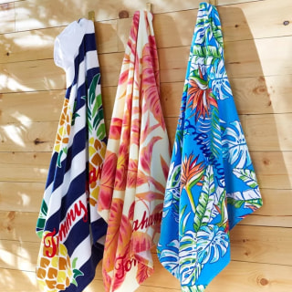 Tommy Bahama Home Cotton Oversized Beach Towel